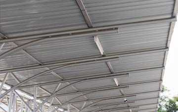 installing North Heasley metal roofing